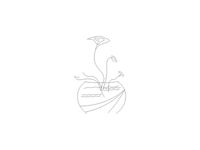 水生植物 花瓶花卉绿植装饰摆件图块