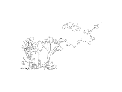 乔木种植 植物图块