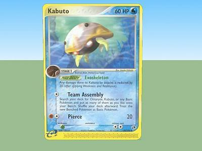 Pokemon card Kabuto hp 60