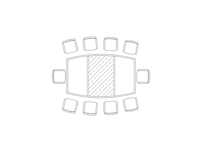 桌椅 现代家具图块别墅家具图块施工图