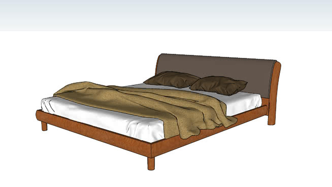 queen bed 床 长 卧室