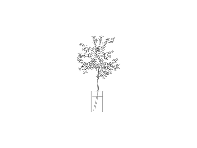 花 花瓶花卉绿植装饰摆件图块