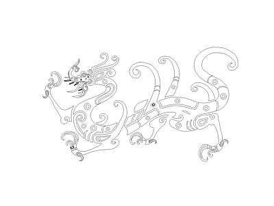 卫浴图块 龙凤