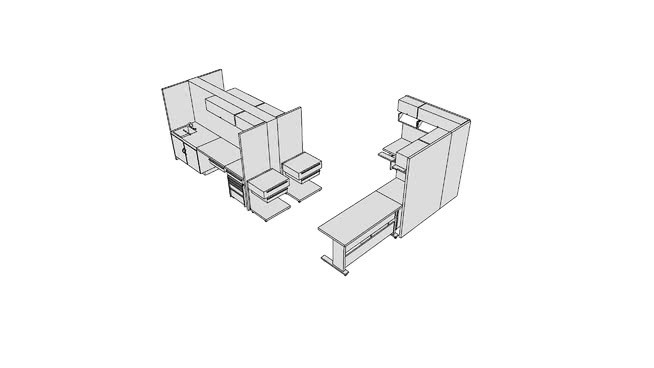 E052-工作站，血液学实验室，最小 钞票 饰品 书 钱 打火机