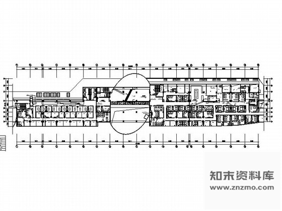 施工图上海动感时尚量版KTV室内装修图含实景