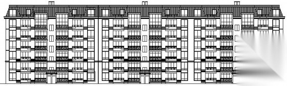 株洲市某六层住宅楼建筑施工图