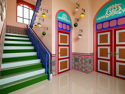 复古其他酒店空间