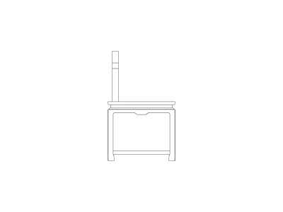 柜子 中式家具图块