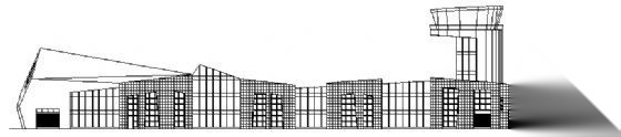 [云南]某县旅游机场航站楼建筑方案图