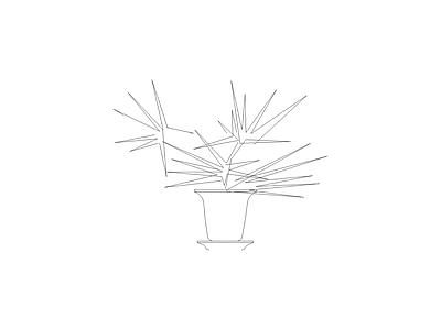 种绿植盆栽图块 植物