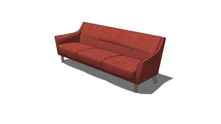 多人沙发 草图大师模型