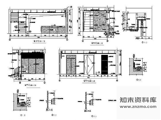 图块/节点别墅餐厅设计详图