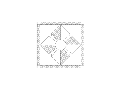地面拼花 现代家具图块别墅家具图块施工图