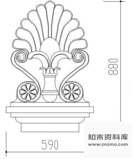 图块/节点花饰浮雕