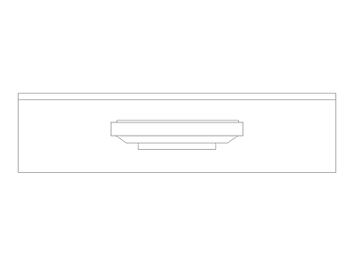 开关插座 现代家具图块别墅家具图块施工图