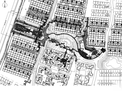 [重庆]万科渝园居住区景观全套CAD施工图 居住区景观