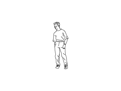 人物 运动人物奔跑人立面人物剪影