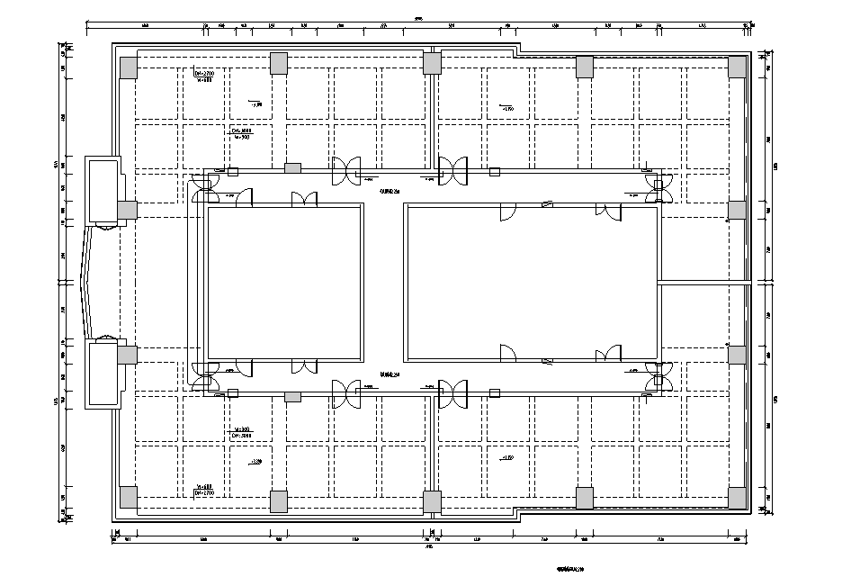 [福建]混搭风格恒基集团办公空间设计施工图（附效果图）
