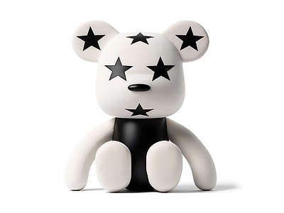 卡通熊装饰雕塑