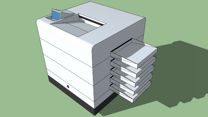 打印机 草图大师模型