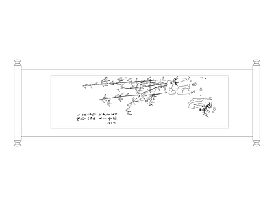 挂画 室内家具通用图块材料表灯具等