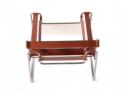 现代金属框架座椅