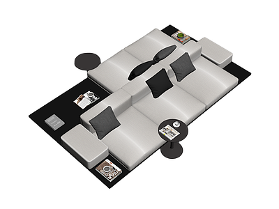 现代简约沙发组合