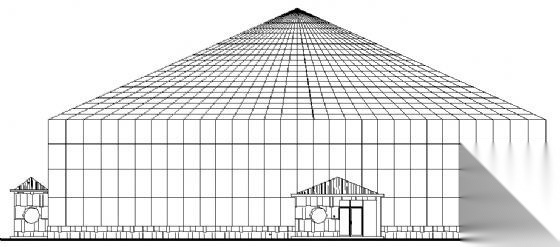 某海珍品养殖大棚建筑扩初图