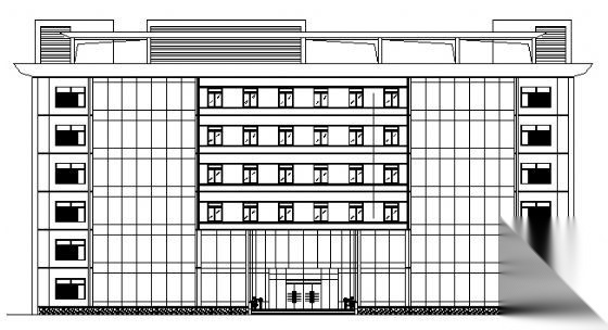 连云港市开发区某六层办公楼建筑结构施工图