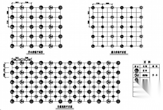 广东深圳某水库水土保持边坡绿化施工图 景观 规划设计