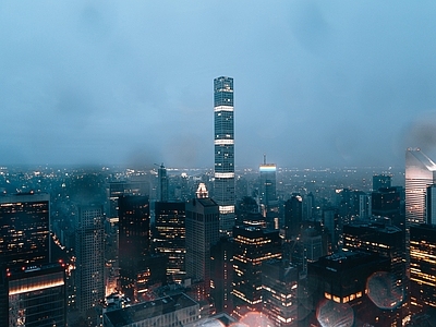 外景 白天城市外景