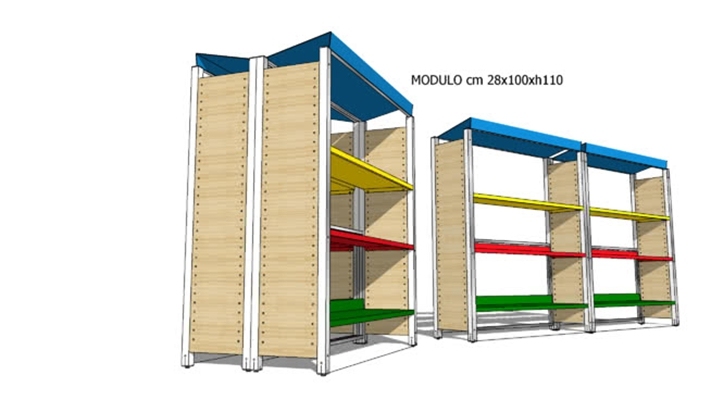 孩子28x100xh110货架/厘米