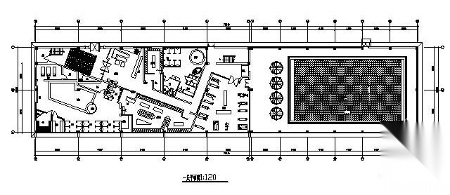 酒店桑拿游泳馆施工图（含效果）