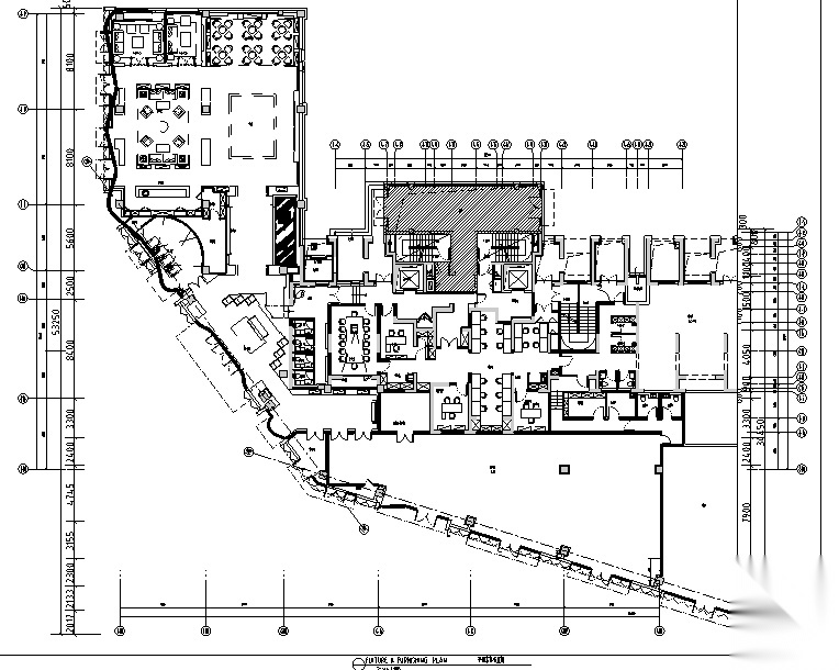 [上海]现代风格售楼空间设计施工图（附效果图）
