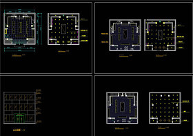 服装专卖店装修图CAD图纸