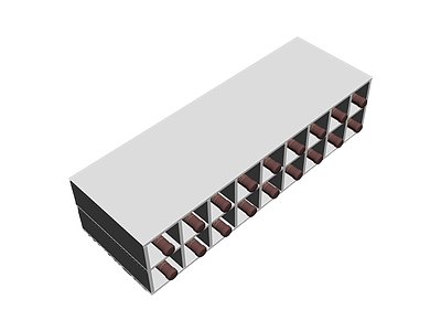 带管道的隔断墙