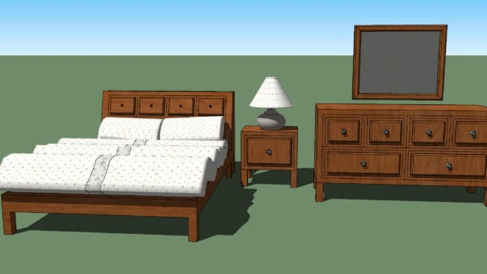 家具，卧室套房