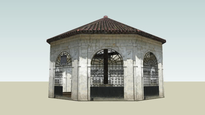 麦哲伦十字架 修道院 室外 教堂 钟楼 拱顶