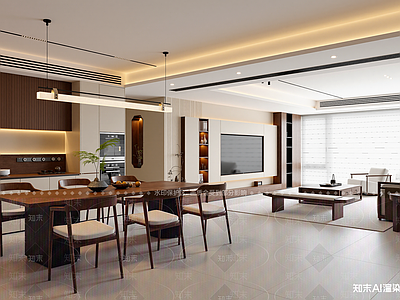 新中式客餐厅