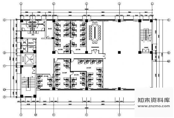 施工图某公司办公楼装修图