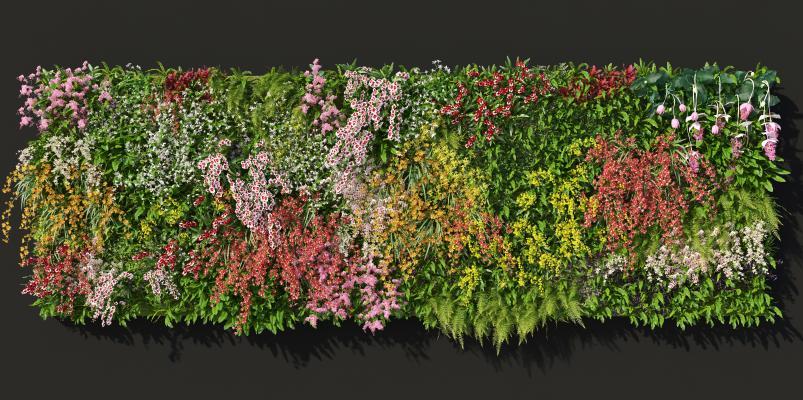 现代绿植墙 绿化墙 垂直 垂直绿化 花卉墙 花草