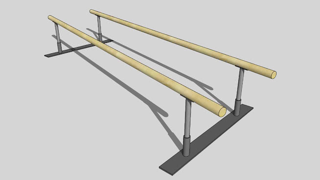体操parallettes（酒吧parall猫les） 楼梯扶手 双杠 长号 圆规 编钟