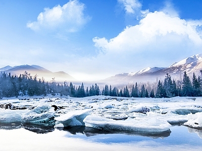 外景风景雪景