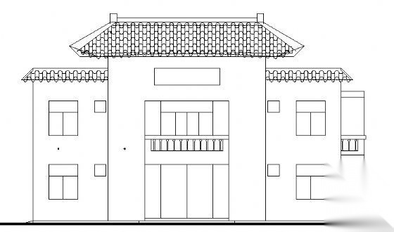 净廉堂建筑施工图