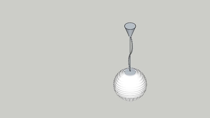 吊灯 草图大师模型