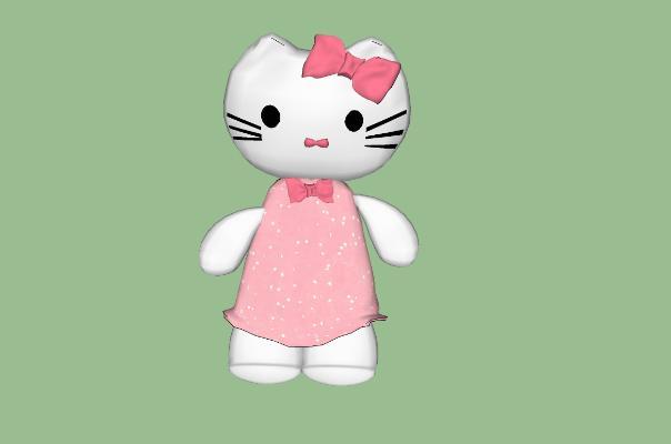 毛绒玩具 kitty猫公仔