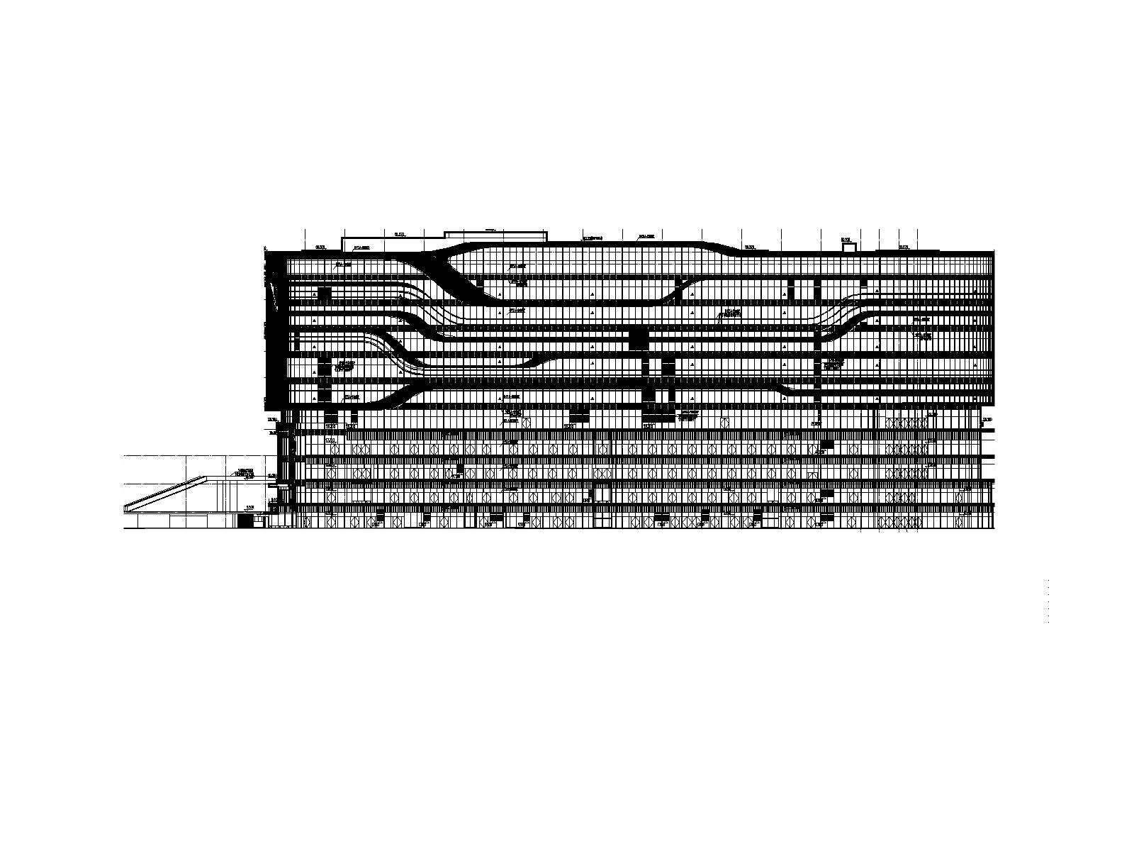 高层商业办公综合体建筑施工图（含节能计算报告书）