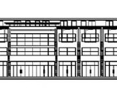 山东香港五金家居城B13-1块改造工程建筑施工图