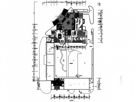 [浙江]某大酒店局部室内装修图