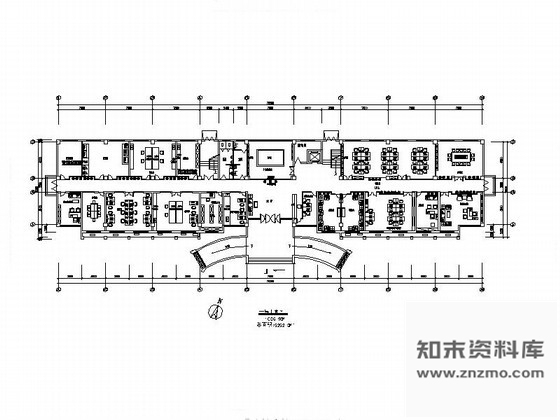 图块/节点某纸业公司办公综合楼平面图